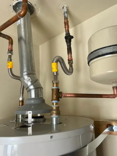 Water heater installation and plumbing repair in Sun Haven Homes